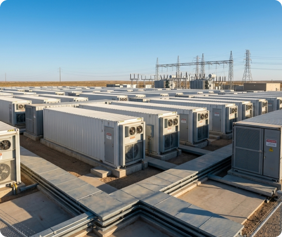 Utility-scale battery energy storage installation